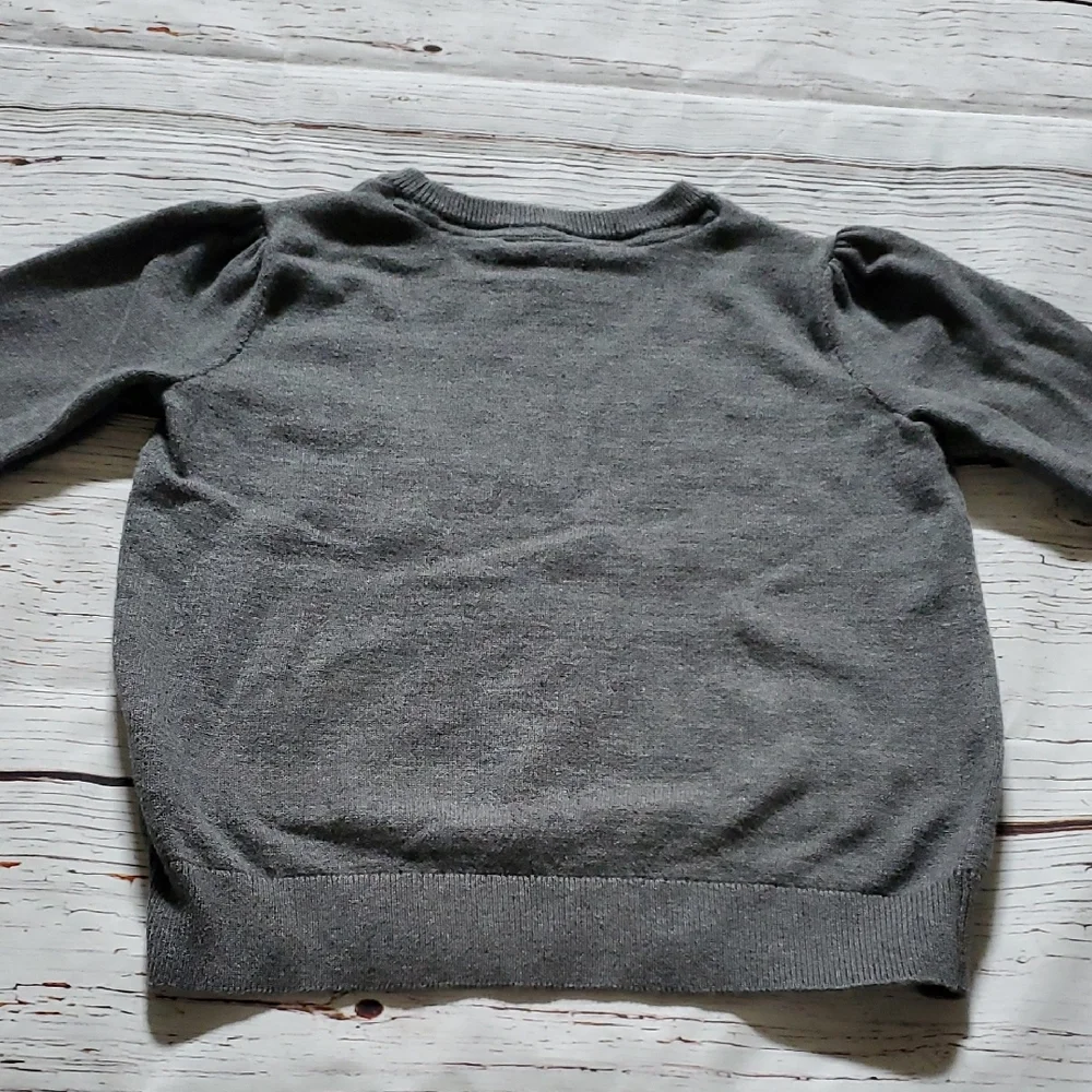 Gap Girls Gray Long Sleeve Sweater 👩
